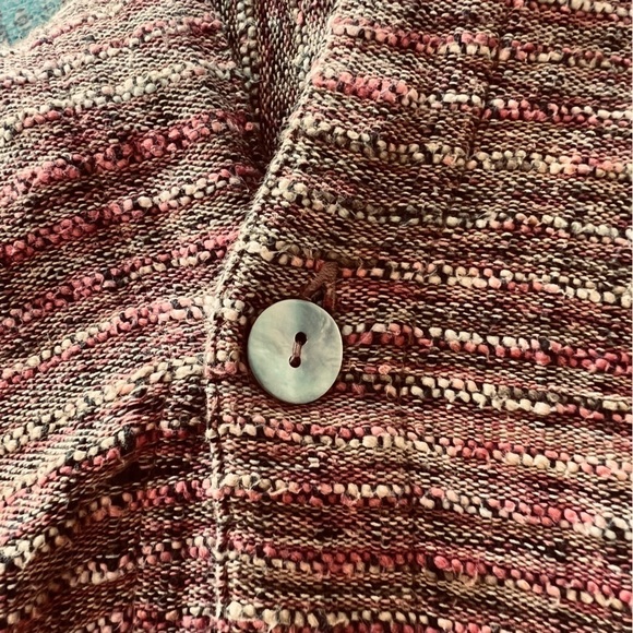 Yasuko Kurisaka Kimono Style MOP Button Cardigan - Picture 9 of 16